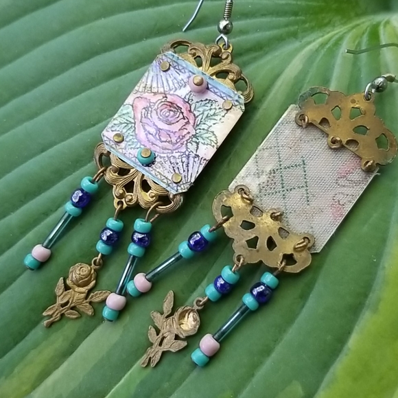 Flowery festival earrings! 🌸🏵🌺🌼 - Picture 5 of 5